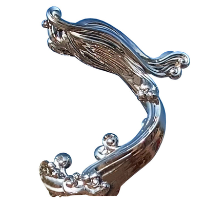 10 Meters High Large Stainless Steel Sculpture Of The City Logo