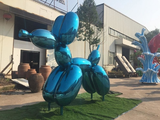 Cuadrado al aire libre de la escultura abstracta grande del globo y decoración interior