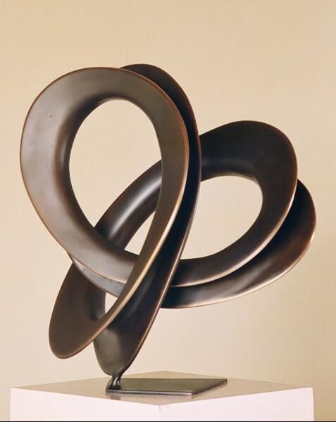 OEM Interior Copper Art Sculpture Painted Abstract Resin Sculptures
